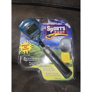 TIGER SPORTS Feel GOLF Electronic LCD Game Handheld NEW Sealed!